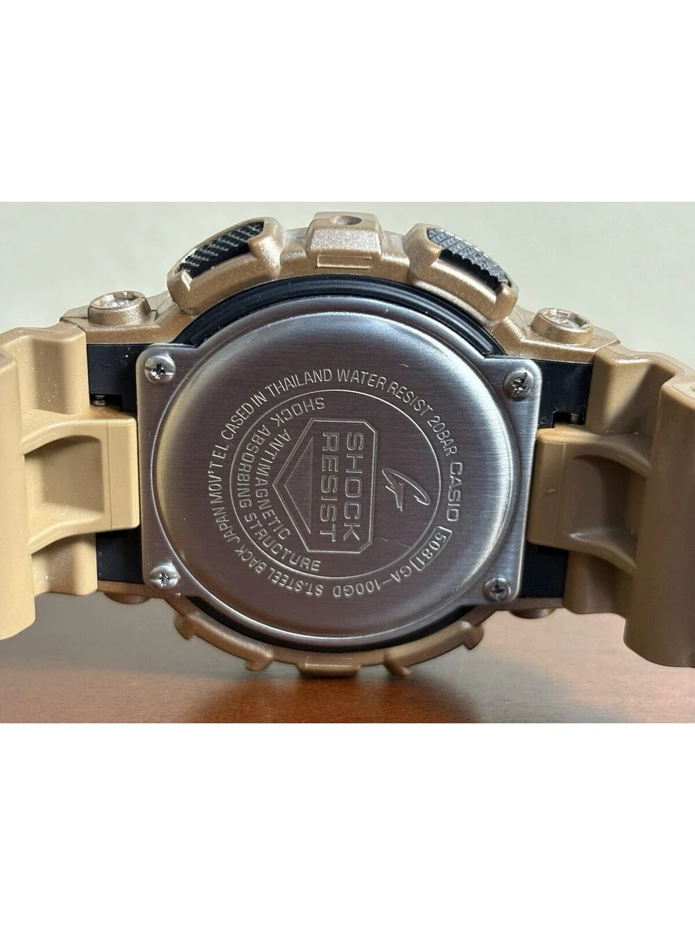 Casio G-Shock GA-100GD-9A Rose Gold Metallic Analog Digital Watch GA100 (5081)